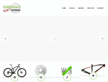 Tablet Screenshot of fahrradhaus-silbernagl.de